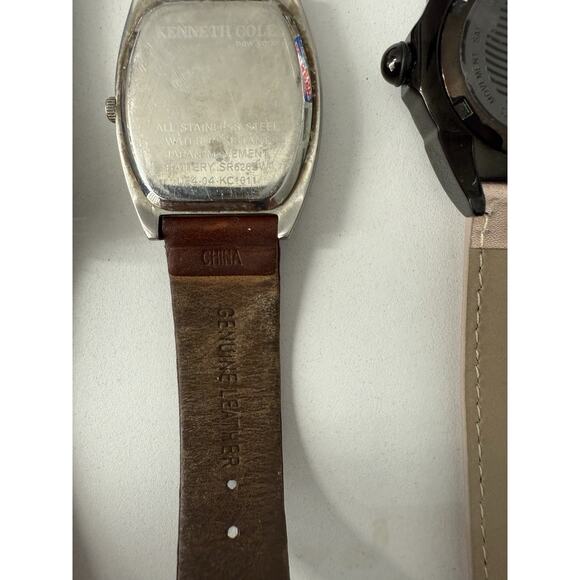 Lot of 3 Watches UNTESTED | Invicta Diamond + Kenneth Cole + Charles Raymond main image 4